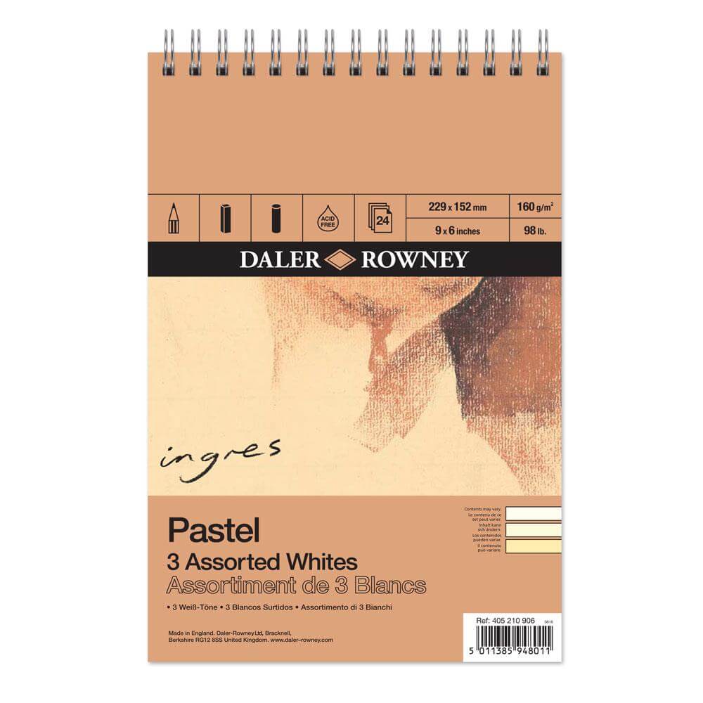 Daler Rowney Ingres Pastel Spiral Pad